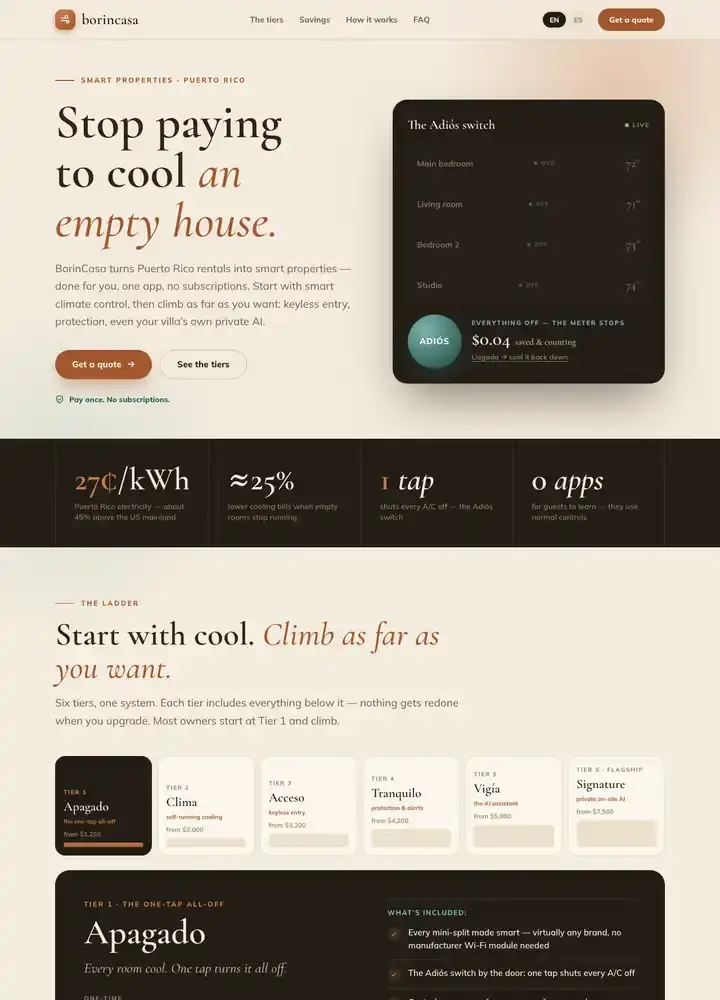 BorinCasa website, part 1 of 5