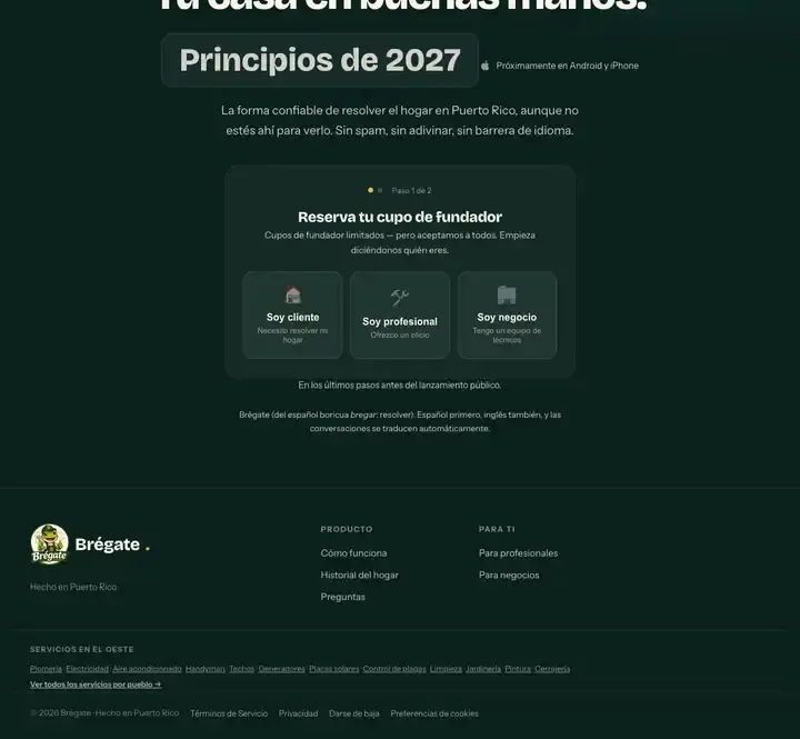 Brégate website, part 5 of 5
