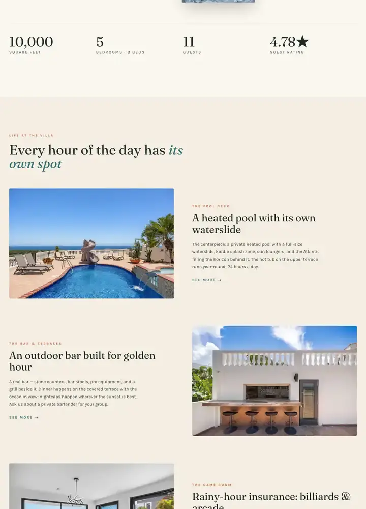 Casa Nakhla website, part 2 of 6